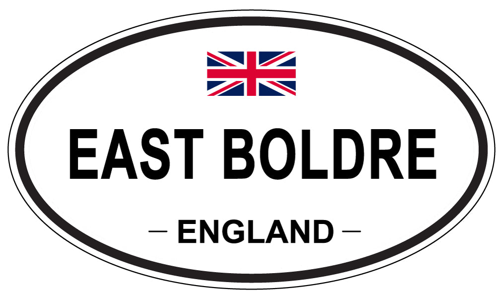 EAST BOLDRE, England - Oval Magnet
