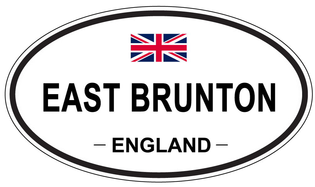 EAST BRUNTON, England - Oval Magnet