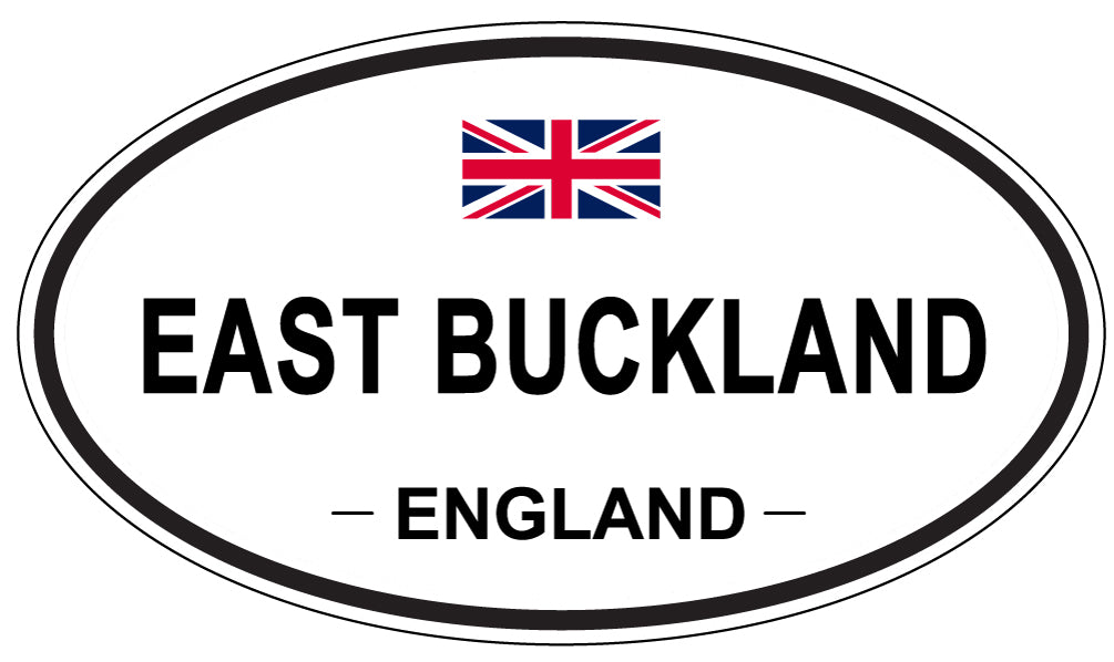 EAST BUCKLAND, England - Oval Magnet