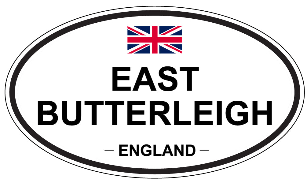 EAST BUTTERLEIGH, England - Oval Magnet