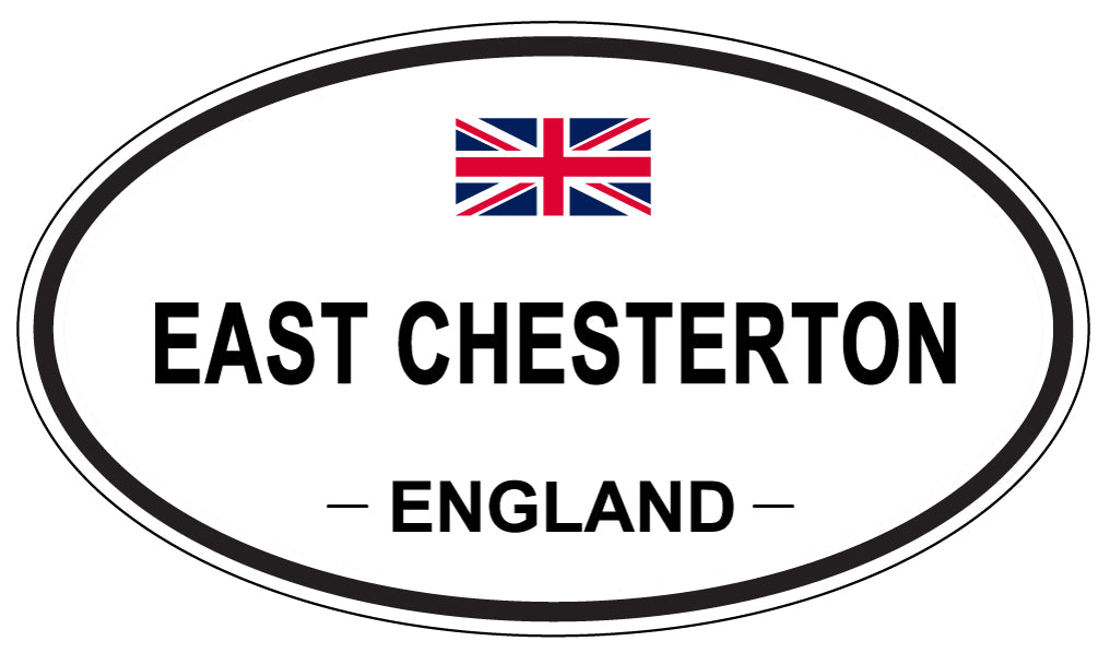 EAST CHESTERTON, England - Oval Magnet