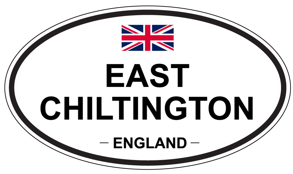 EAST CHILTINGTON, England - Oval Magnet