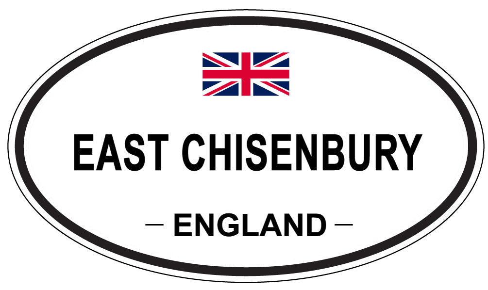 EAST CHISENBURY, England - Oval Magnet