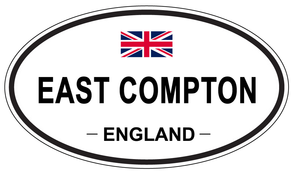 EAST COMPTON, England - Oval Magnet