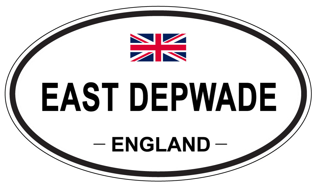 EAST DEPWADE, England - Oval Magnet