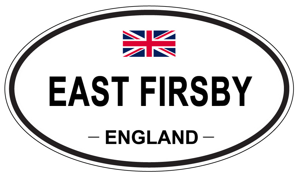 EAST FIRSBY, England - Oval Magnet