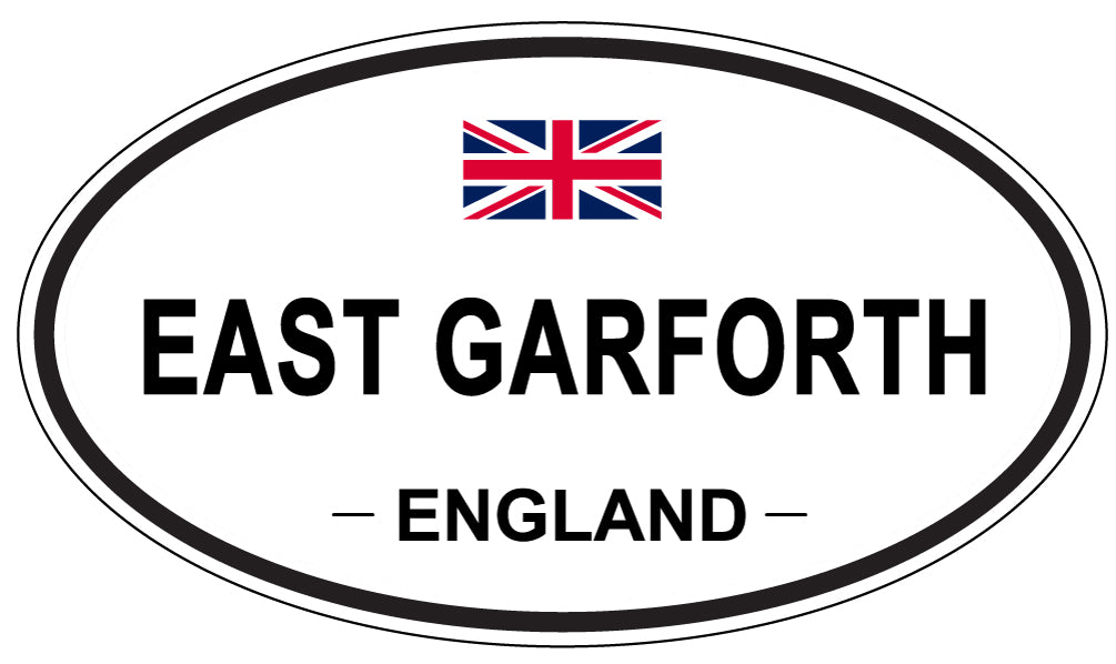 EAST GARFORTH, England - Oval Magnet