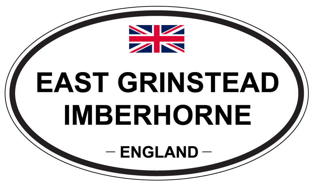 EAST GRINSTEAD IMBERHORNE, England - Oval Magnet