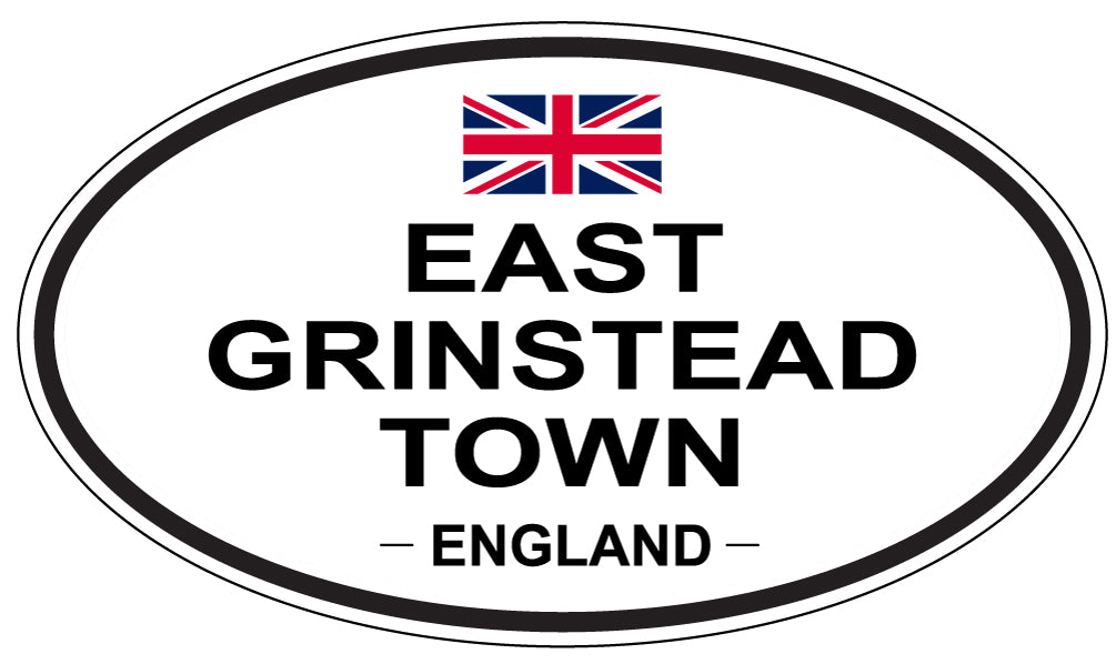 EAST GRINSTEAD TOWN, England - Oval Magnet