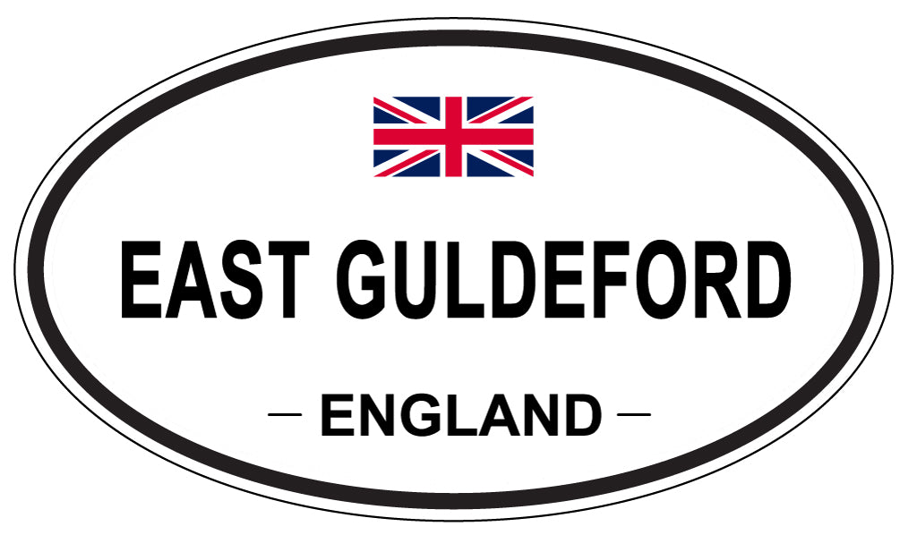EAST GULDEFORD, England - Oval Magnet