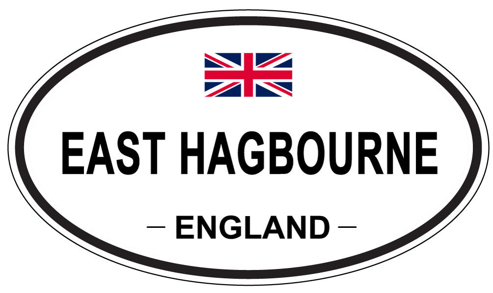 EAST HAGBOURNE, England - Oval Magnet