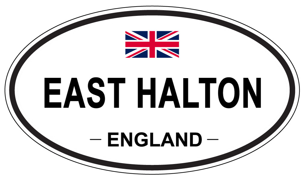EAST HALTON, England - Oval Magnet