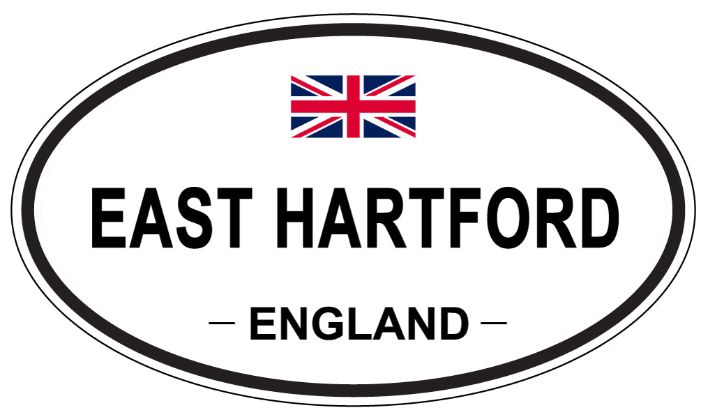EAST HARTFORD, England - Oval Magnet