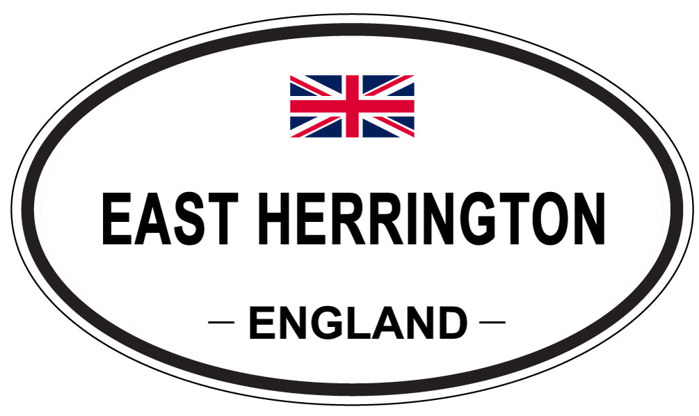 EAST HERRINGTON, England - Oval Magnet