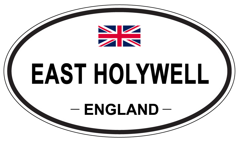 EAST HOLYWELL, England - Oval Magnet