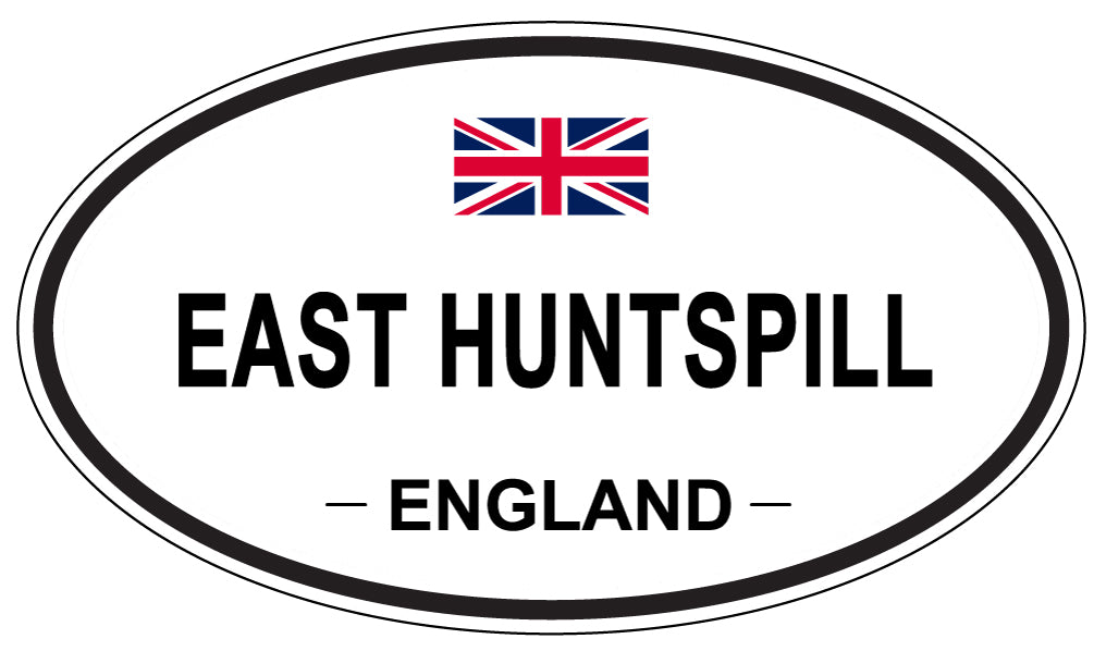 EAST HUNTSPILL, England - Oval Magnet