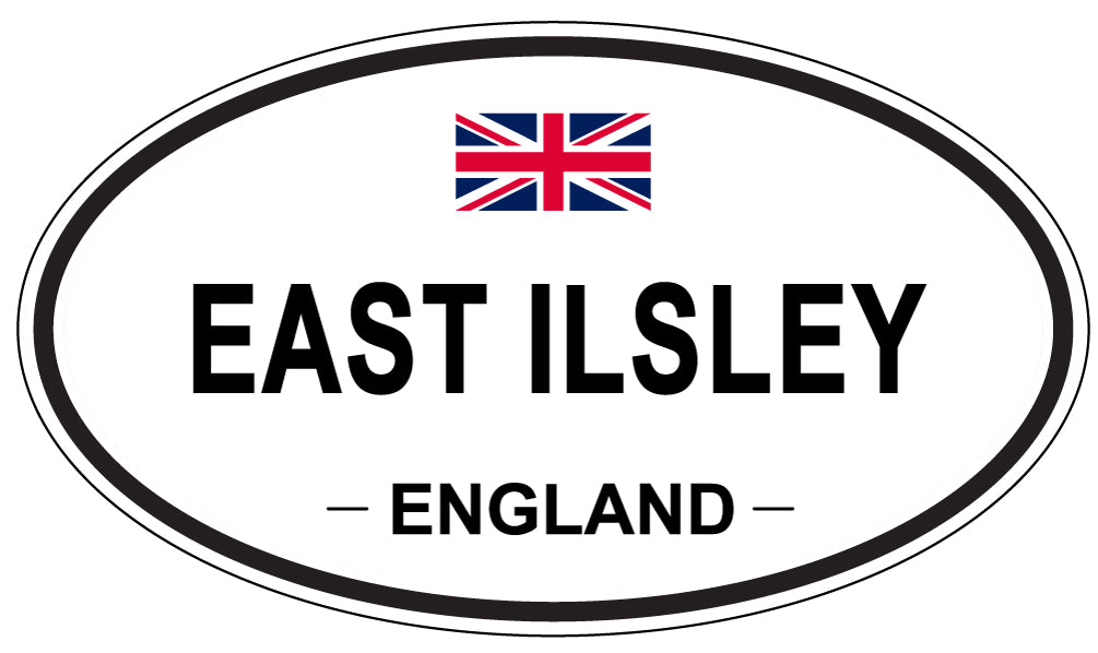 EAST ILSLEY, England - Oval Magnet