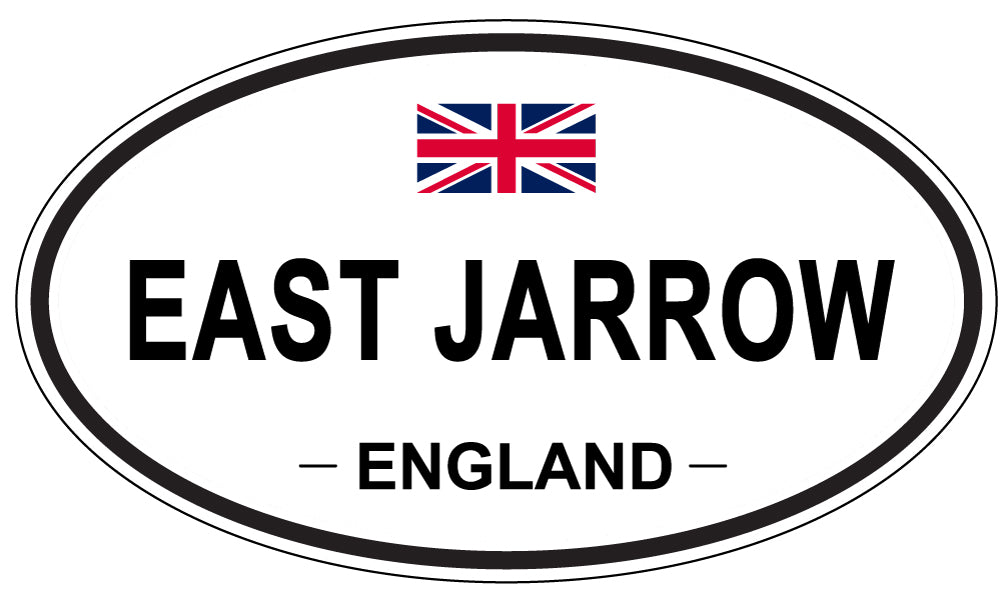 EAST JARROW, England - Oval Magnet
