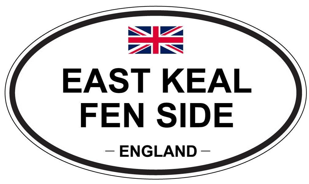 EAST KEAL FEN SIDE, England - Oval Magnet
