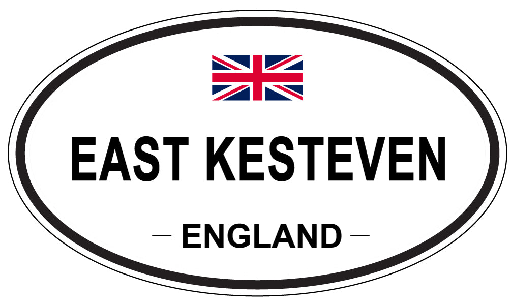 EAST KESTEVEN, England - Oval Magnet