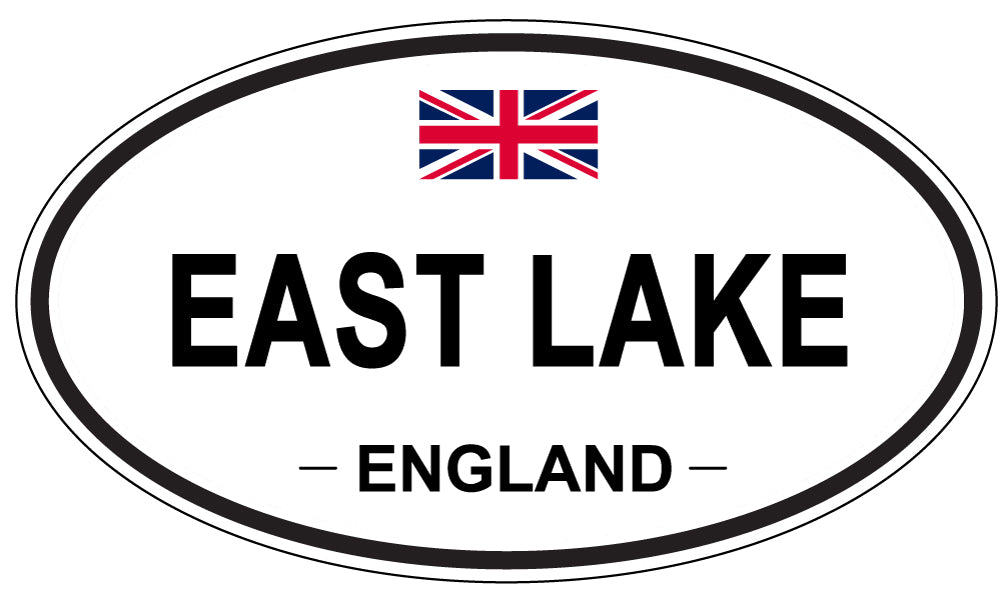 EAST LAKE, England - Oval Magnet