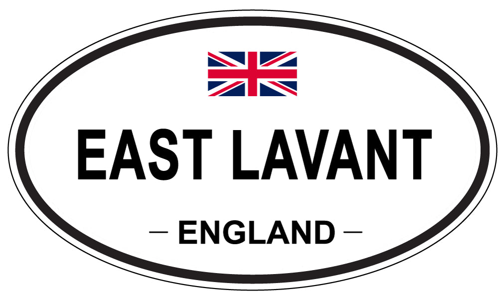EAST LAVANT, England - Oval Magnet