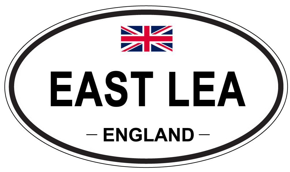 EAST LEA, England - Oval Magnet