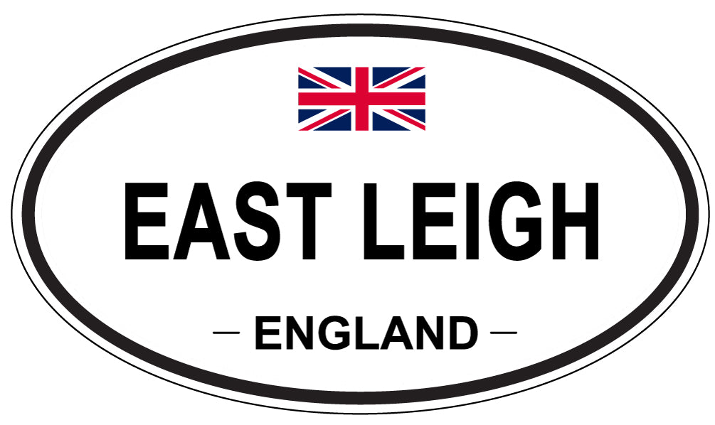 EAST LEIGH, England - Oval Magnet