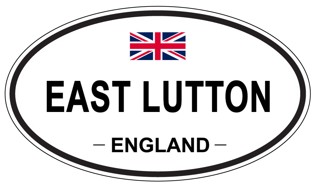 EAST LUTTON, England - Oval Magnet