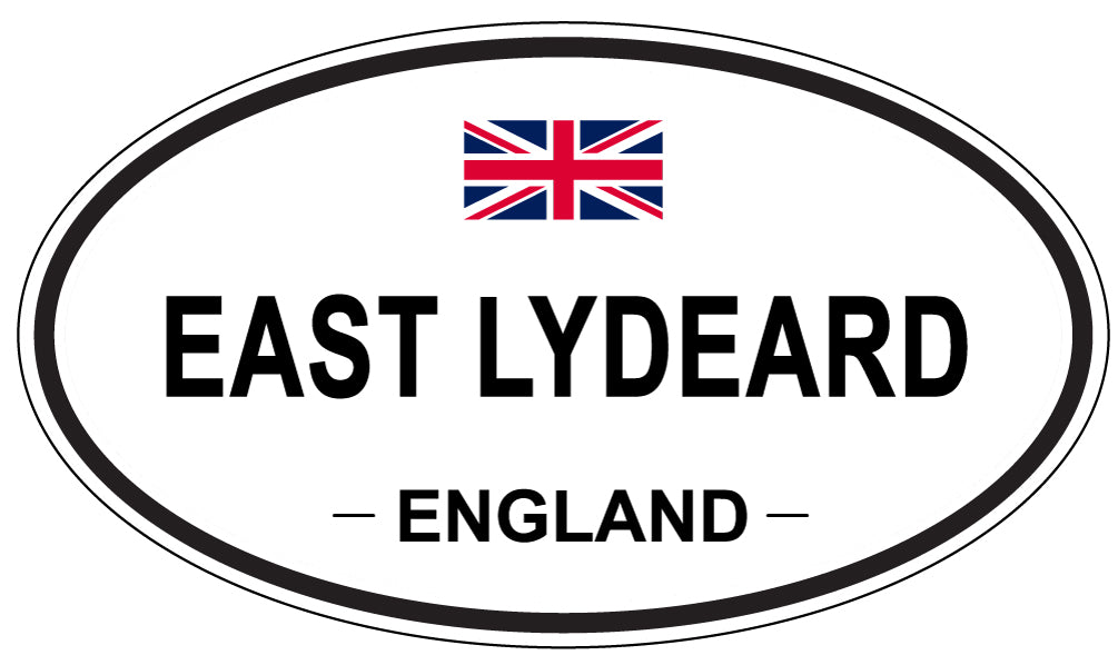 EAST LYDEARD, England - Oval Magnet