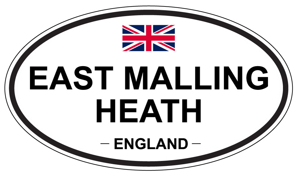 EAST MALLING HEATH, England - Oval Magnet