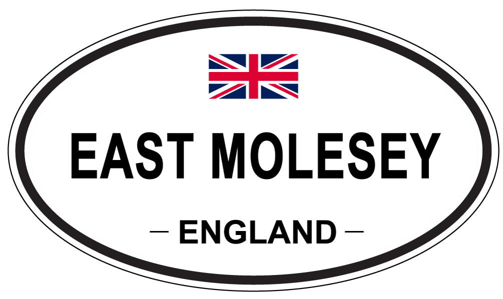 EAST MOLESEY, England - Oval Magnet