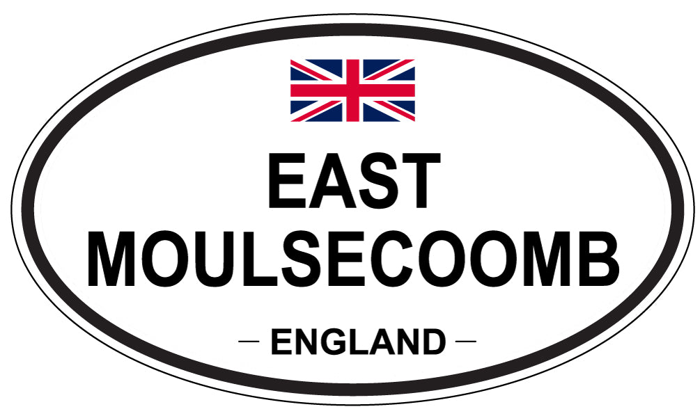 EAST MOULSECOOMB, England - Oval Magnet