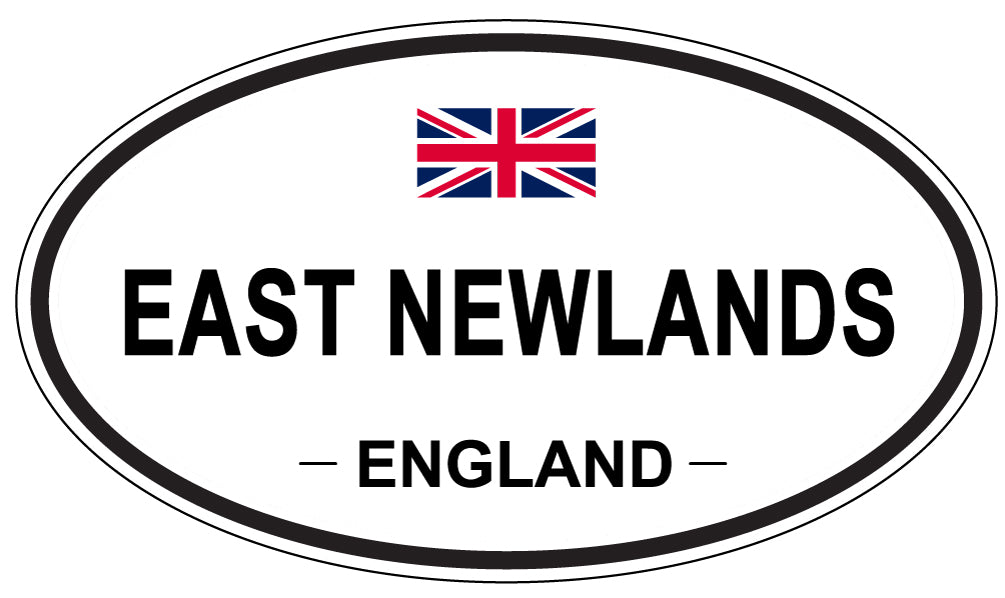 EAST NEWLANDS, England - Oval Magnet