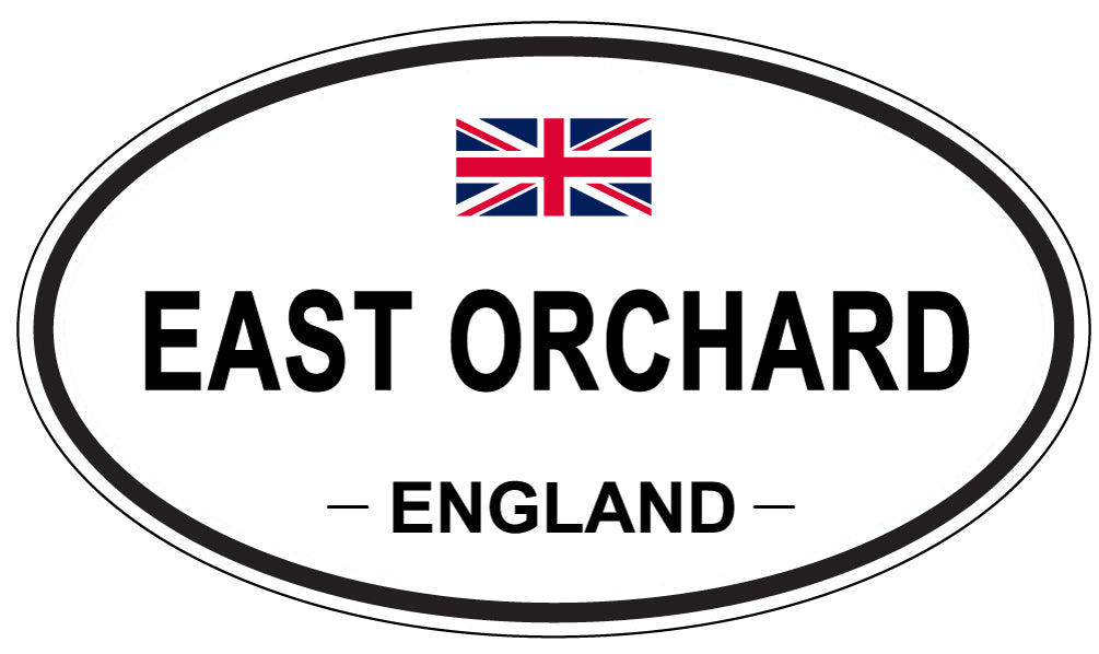 EAST ORCHARD, England - Oval Magnet