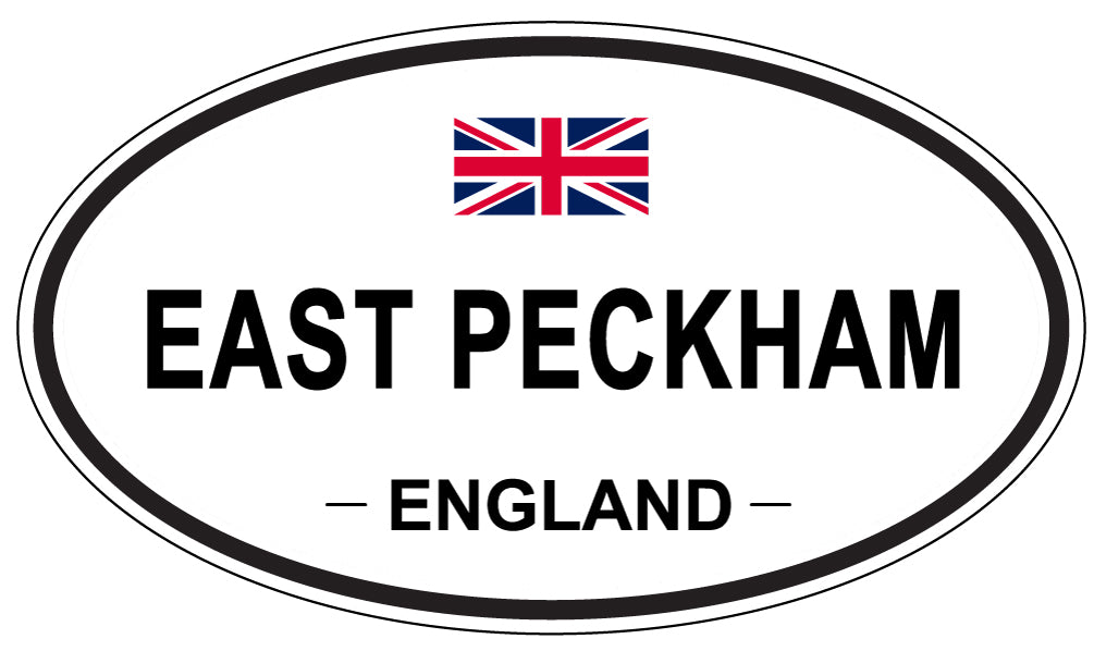 EAST PECKHAM, England - Oval Magnet