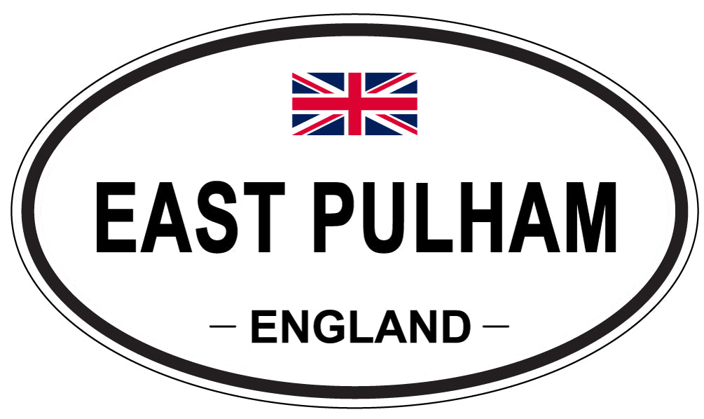 EAST PULHAM, England - Oval Magnet