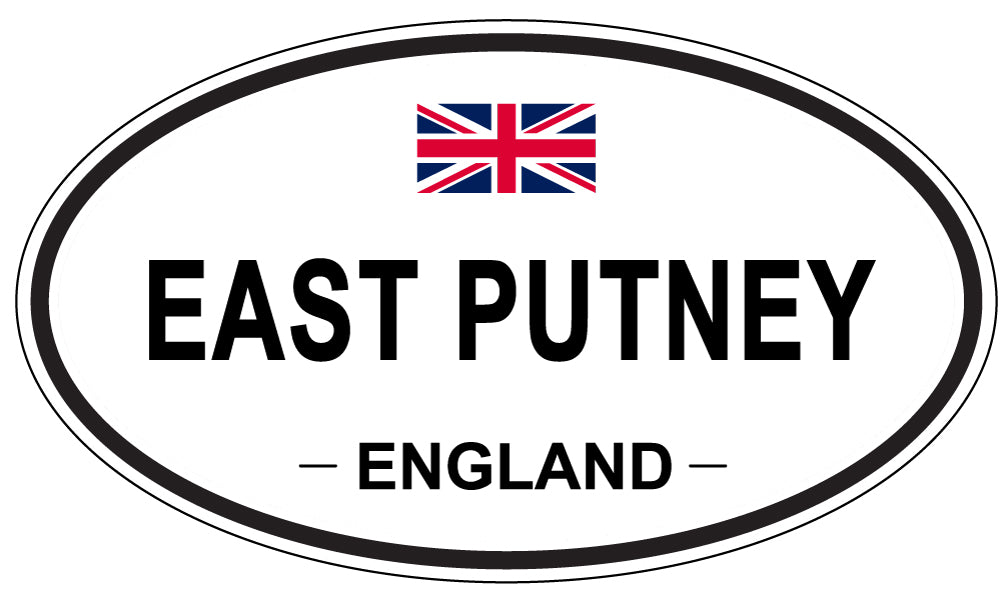 EAST PUTNEY, England - Oval Magnet