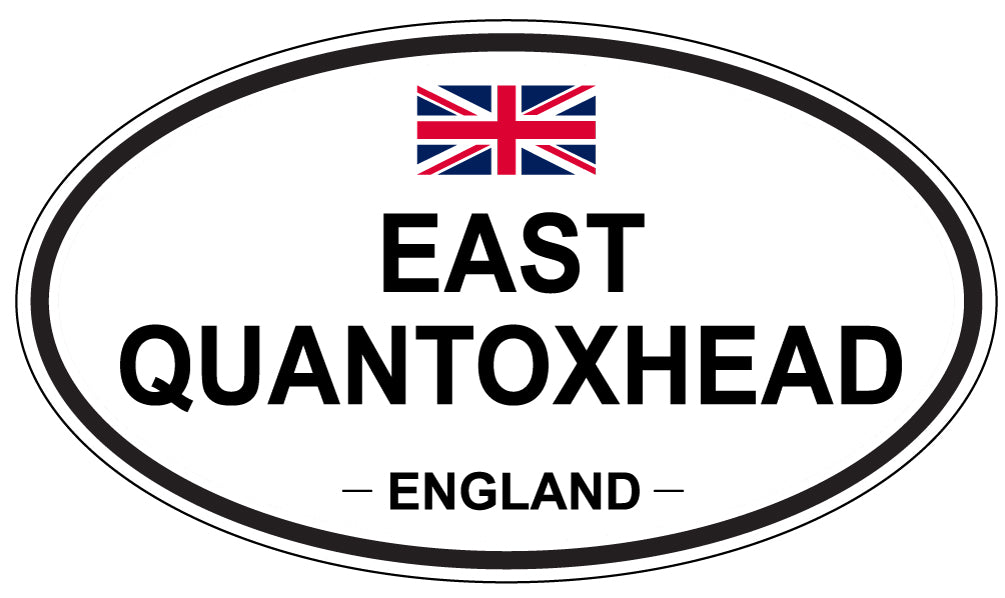 EAST QUANTOXHEAD, England - Oval Magnet