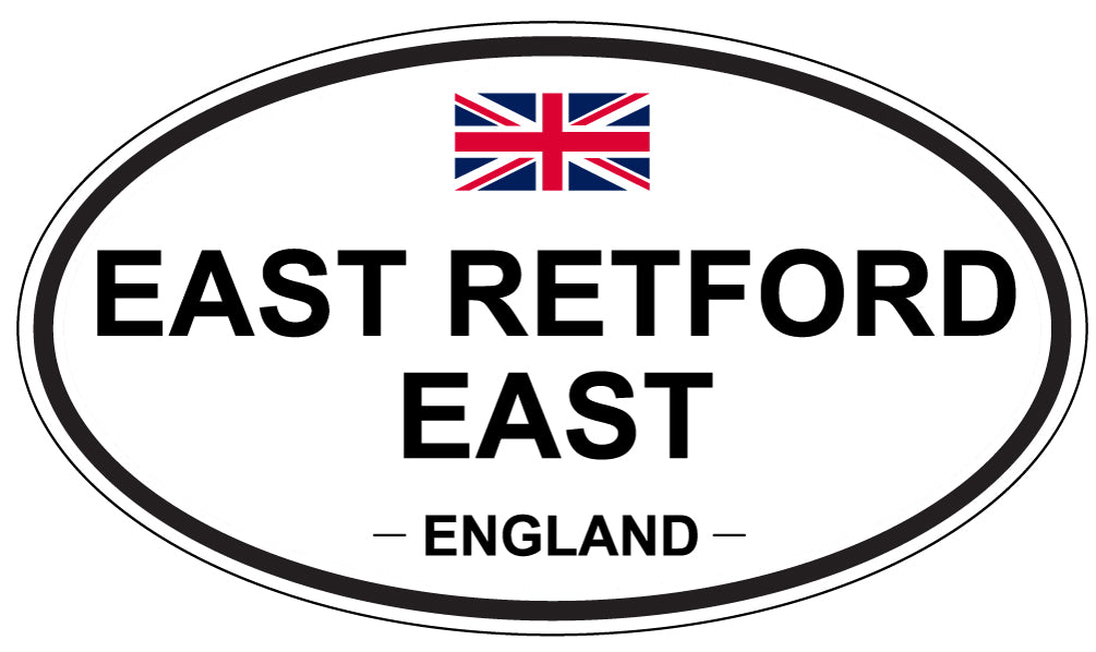EAST RETFORD EAST, England - Oval Magnet