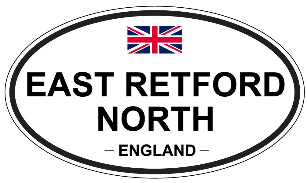 EAST RETFORD NORTH, England - Oval Magnet