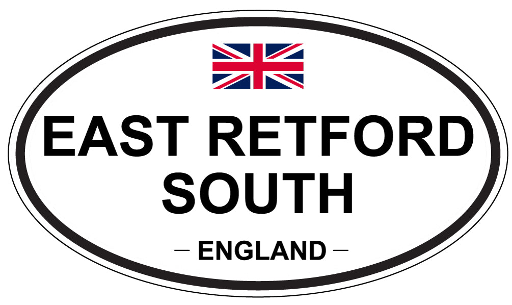EAST RETFORD SOUTH, England - Oval Magnet