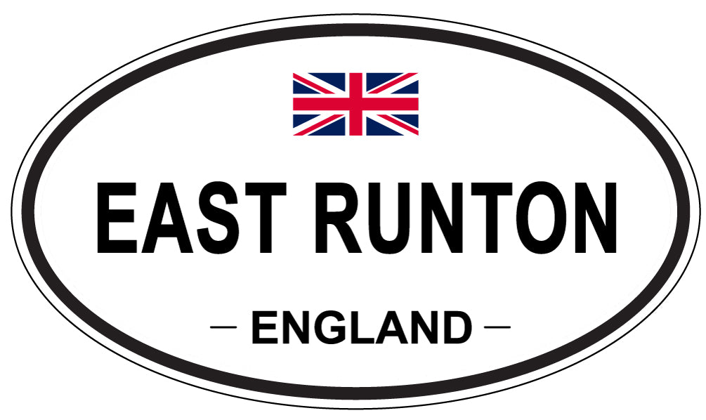 EAST RUNTON, England - Oval Magnet
