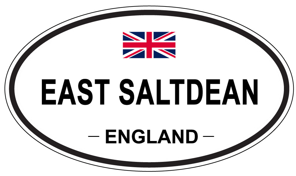 EAST SALTDEAN, England - Oval Magnet