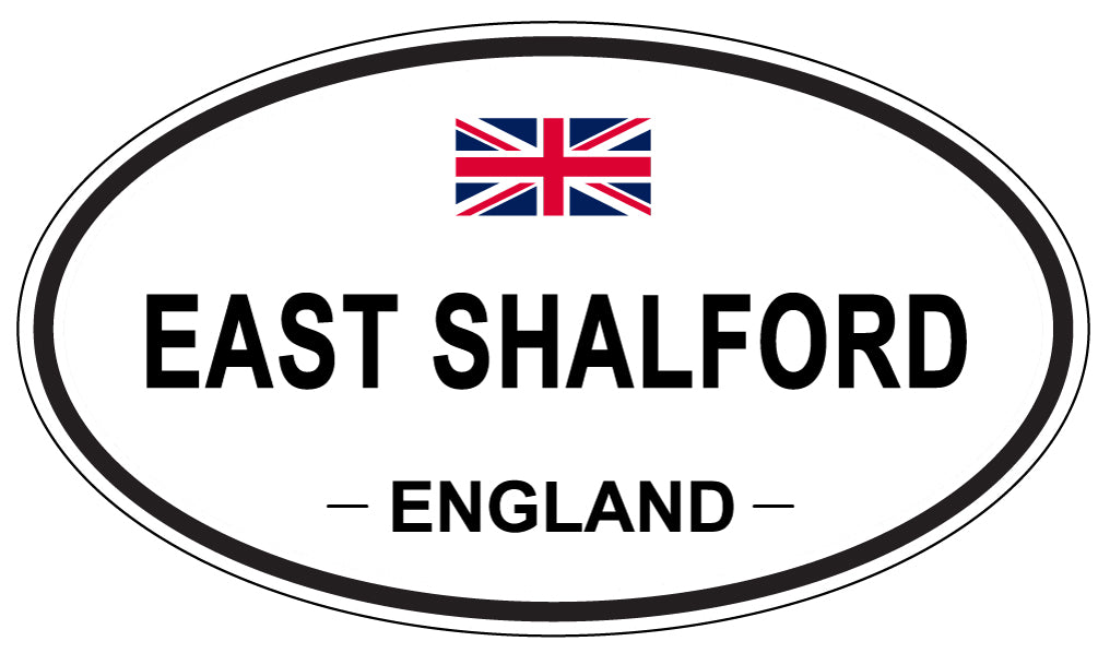 EAST SHALFORD, England - Oval Magnet