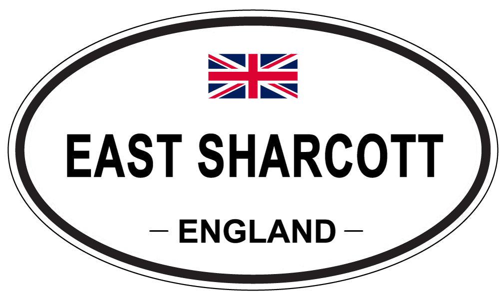 EAST SHARCOTT, England - Oval Magnet