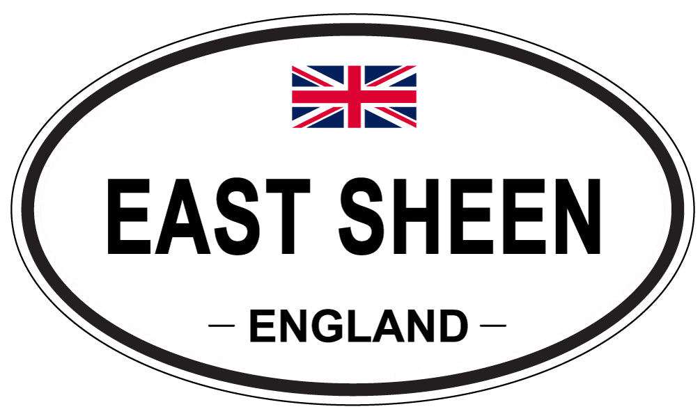 EAST SHEEN, England - Oval Magnet