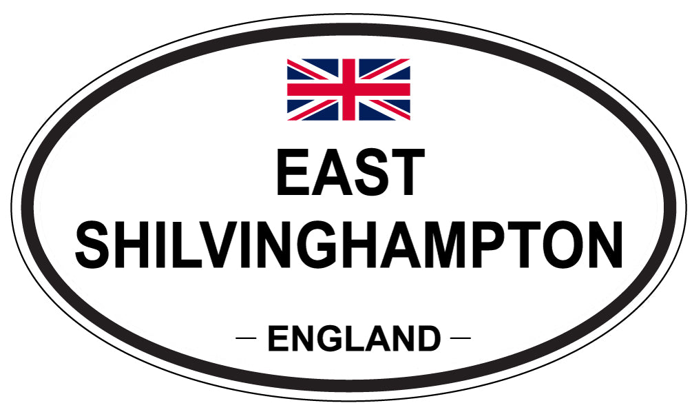 EAST SHILVINGHAMPTON, England - Oval Magnet