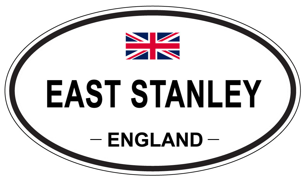 EAST STANLEY, England - Oval Magnet