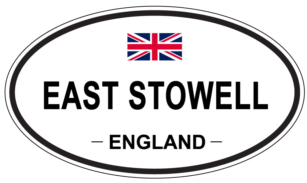 EAST STOWELL, England - Oval Magnet